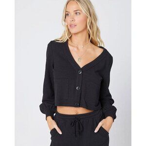 L*Space Romy Sweater Cardigan M